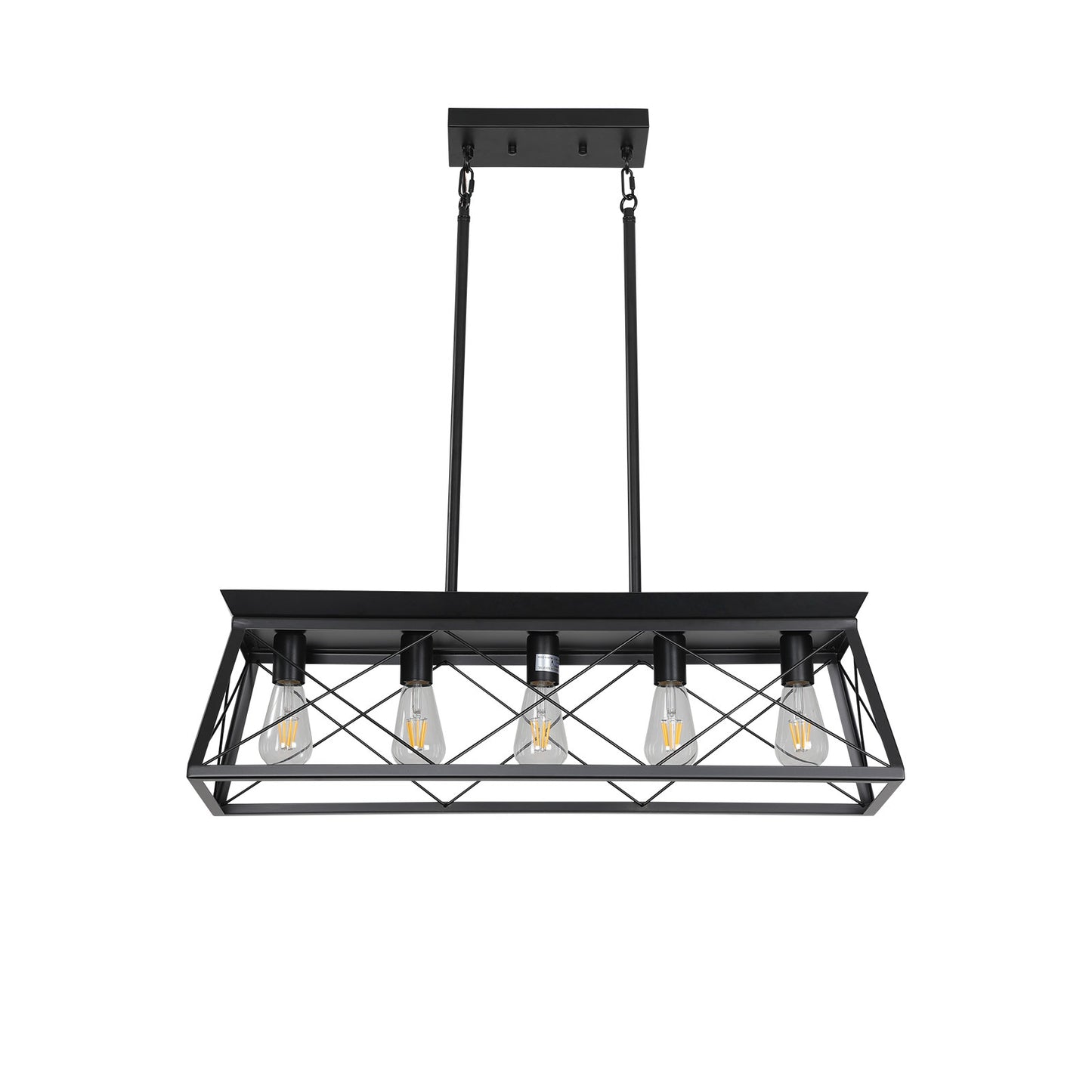 5-Light Farmhouse Chandeliers