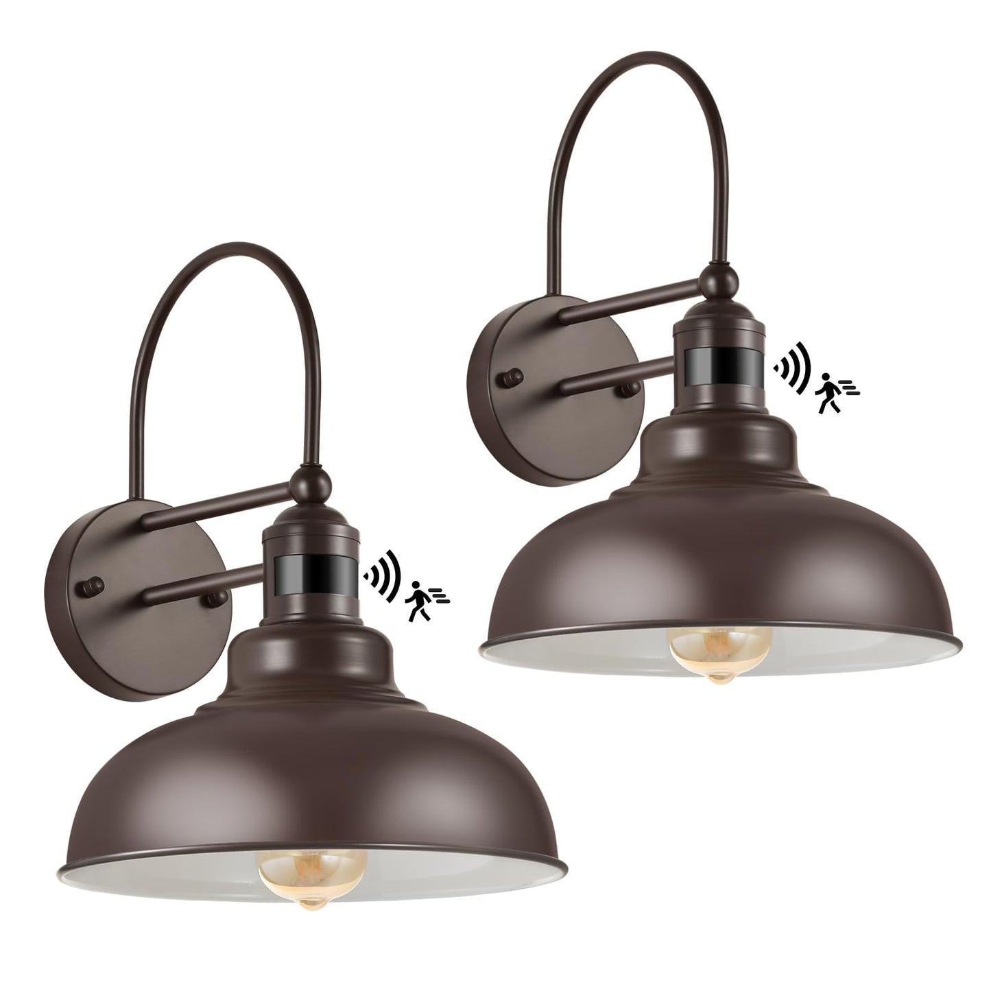 Farmhouse Porch Garage Exterior Gooseneck Wall Sconce.