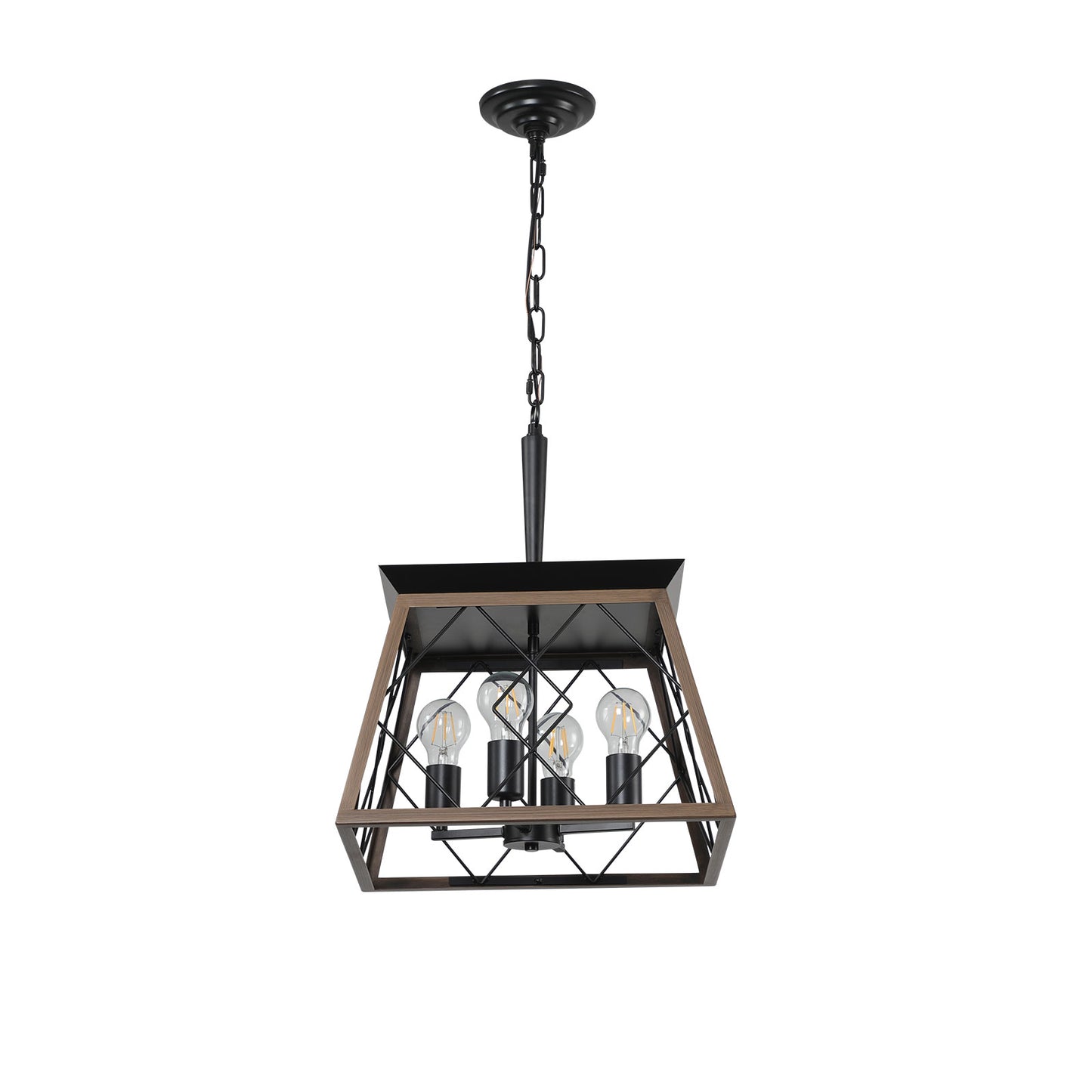 Farmhouse Chandelier 4-Light