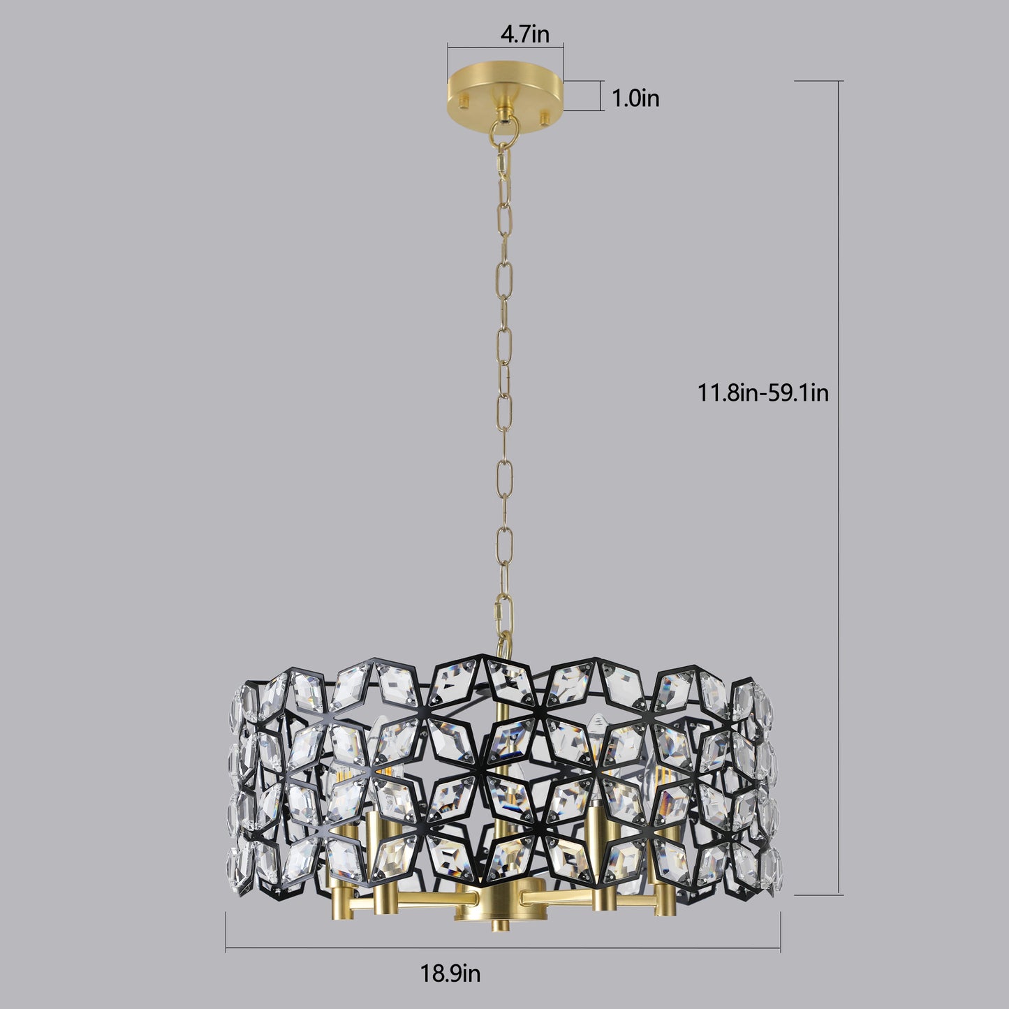 Crystal Chandelier Luxury Home Decoration Lighting Fixture