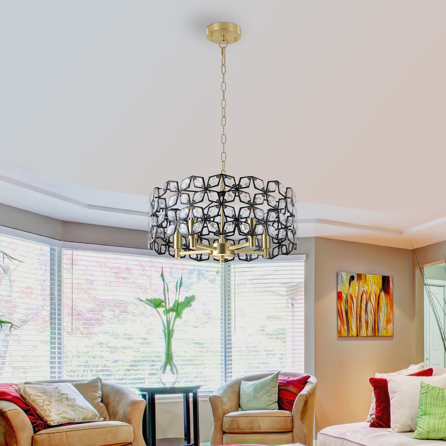 Crystal Chandelier Luxury Home Decoration Lighting Fixture