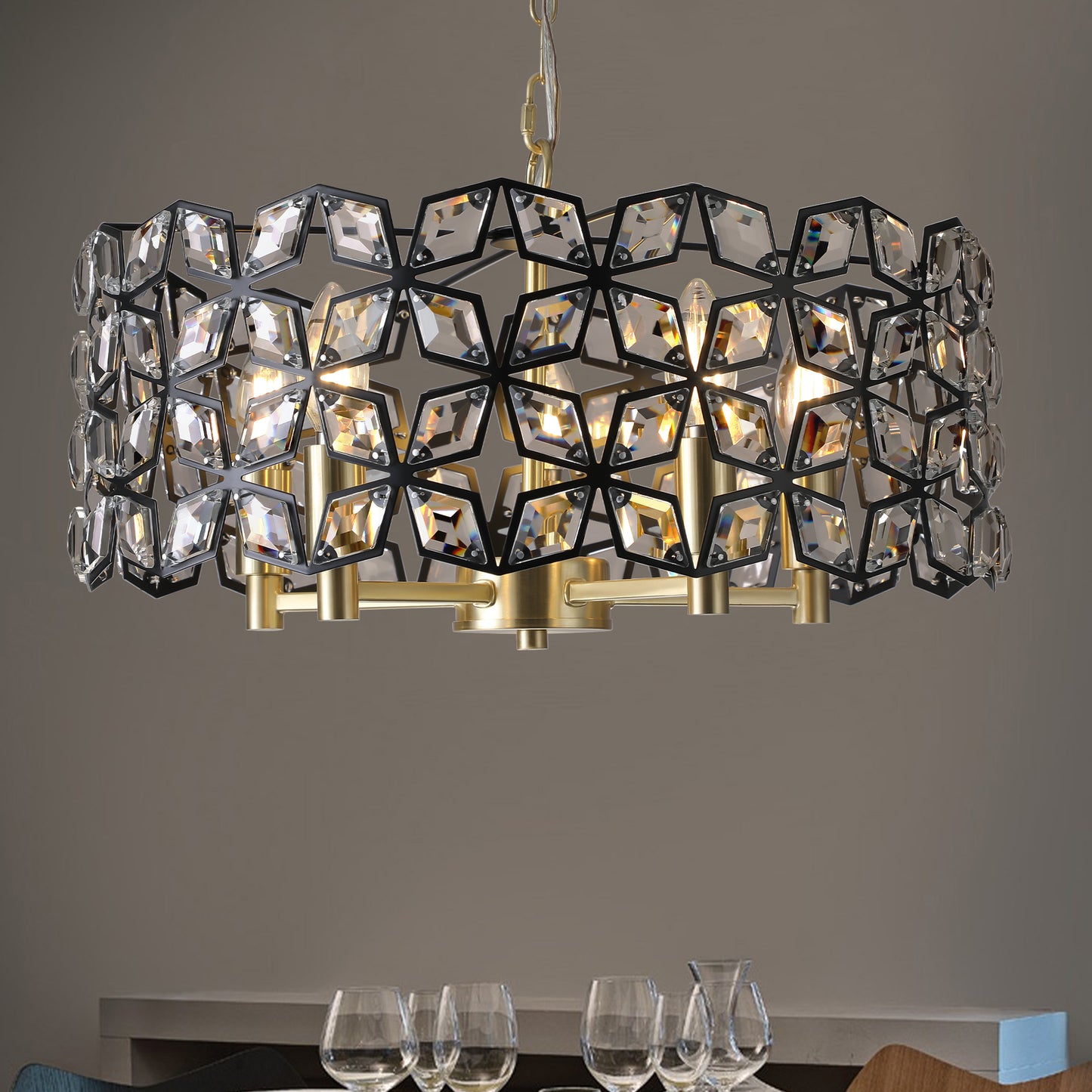 Crystal Chandelier Luxury Home Decoration Lighting Fixture