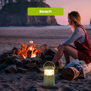 LetryLighting Portable Bluetooth Speakers LED Atmosphere Camping Lights Outdoor